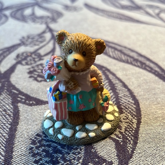 Russ Berrie The Joy of Shopping Collectable Bear - Picture 2 of 7